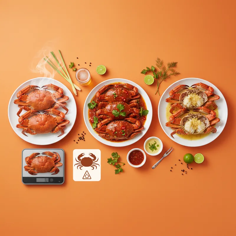 Cua thịt size nào ngon? Hướng dẫn chọn size và kịch bản order mẫu