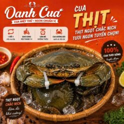 Cua Thịt Nhỏ (Size 4 Con/kg)