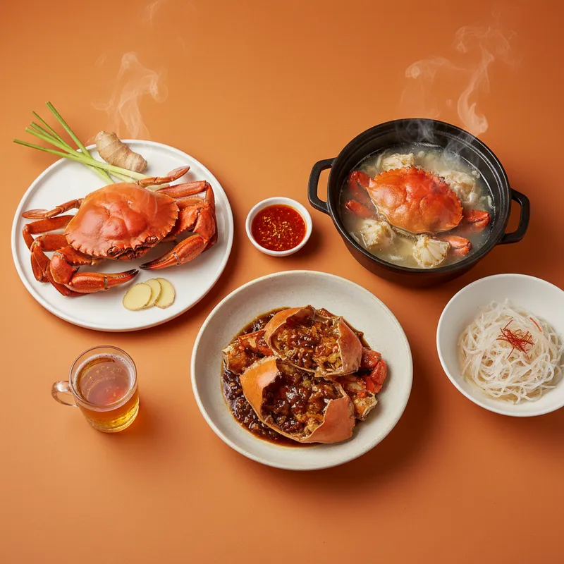 Chế biến cua y (cua đực) giữ trọn vị ngọt thịt và gạch