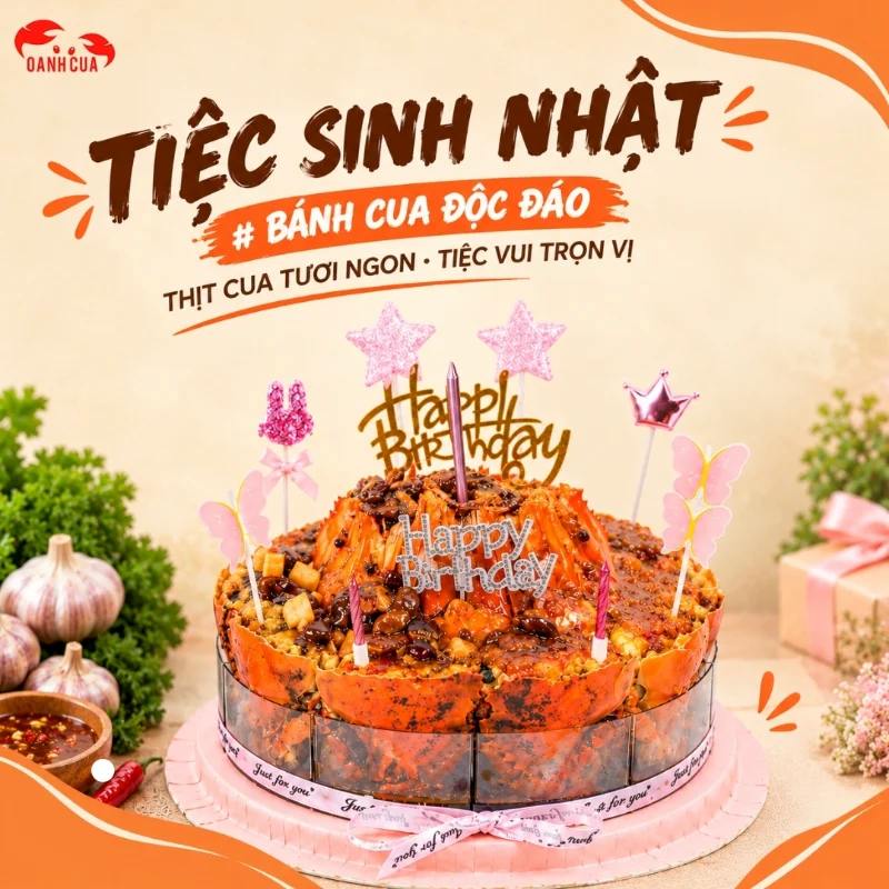 Bánh Cua Sinh Nhật