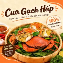 Cua Gạch Hấp