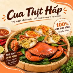 Cua Thịt Hấp