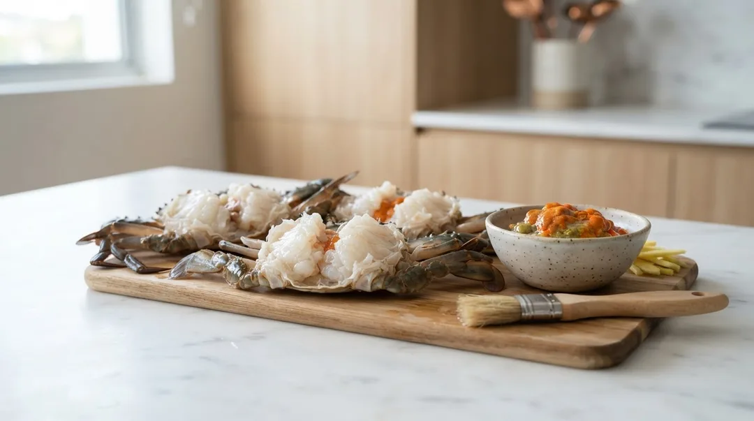 Sơ chế cua và xử lý mùi tanh đúng cách